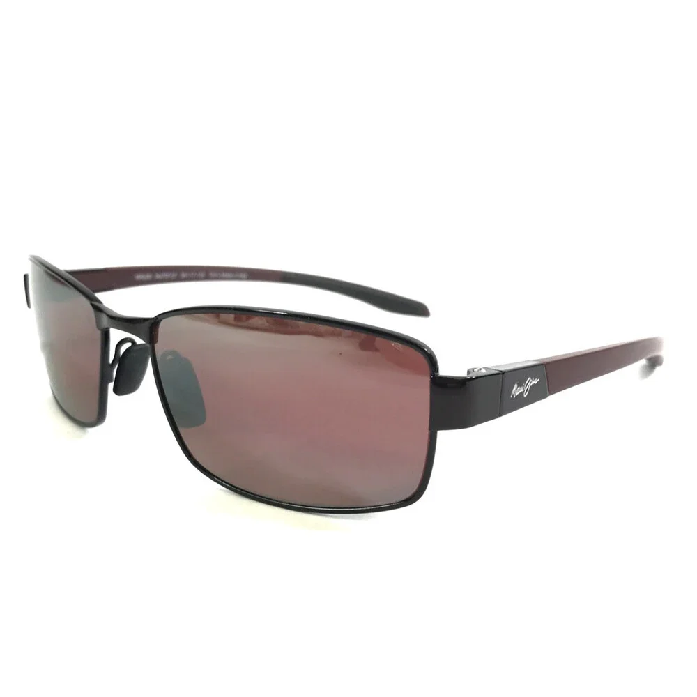 Maui Jim Sunglasses KONA WINDS MJ707-07 Burgundy w/ Maui Rose Polarized Lenses